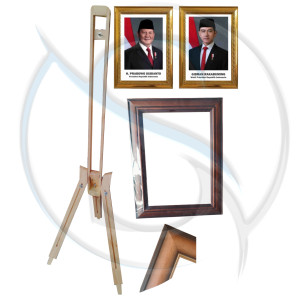 Bingkai Foto Presiden dan Wakil Presiden