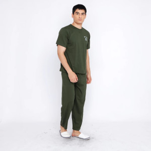 Baju Stelan Unisek Lengan Pendek