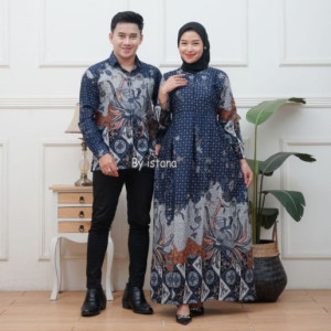PAKAIAN IDENTITAS BAJU BATIK COUPLE PRIA DAN WANITA