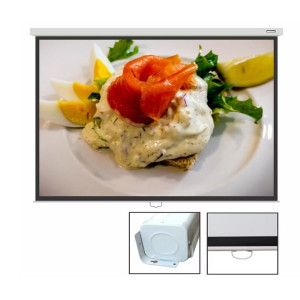 Layar Proyektor Brite Manual 70 Inchi