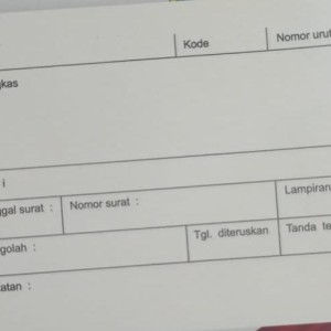 BUKU SURAT MASUK 3 PLY ISI 50 SET UK A6