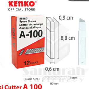 Isi PIsau Cutter kecil (A-100)Kenko