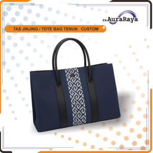 TAS JINJING / TOTEBAG  TENUN     CUSTOM