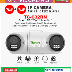Tiandy TC-C32RN Dual Camera Dual Dual Sensor 2MP Fixed IR Bullet Camera