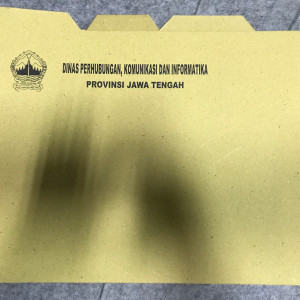 Cetak Sekat Arsip Instansi