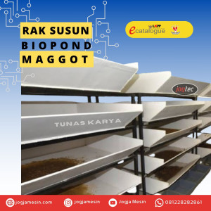 Rak Susun Biopond Maggot