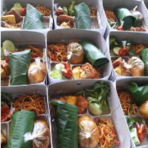 Nasi Box Timbel