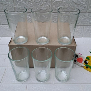 Gelas kaca polos 200mL