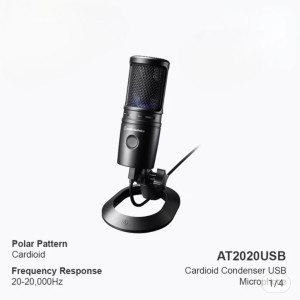 Microphone Video Condenser AT2020 AT