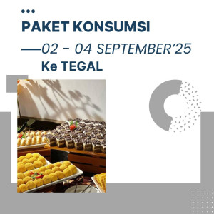 KONSUMSI PERJALANAN KE TEGAL