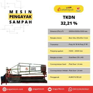 Mesin Pengayak Sampah