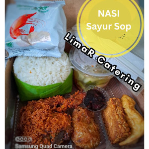 Nasi kotak sayur sop