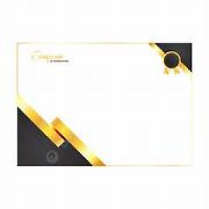 Design Sertifikat dan Cetak