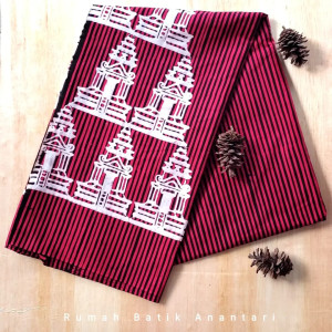 Batik Cap motif gedung songo lurik