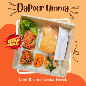 Nasi Daging Bumbu Merah