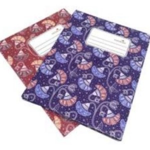 Buku batik folio bergaris