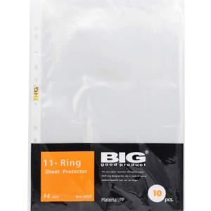 BIG Sheet Protector F4 11 Ring