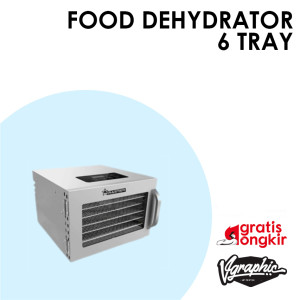 Food Dehydrator 6 Tray FDH-6 Mesin Pengering Makanan