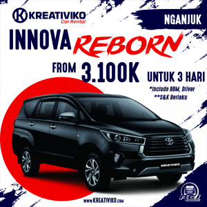 D3 SEWA INNOVA REBORN NGANJUK 3 HARI