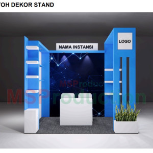 Dekorasi Stand untu ITTIE Prioritaas Yogyakarta