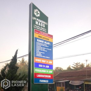 plang nama akrilik, PERUSAHAAN,PT,PUSKESMAS