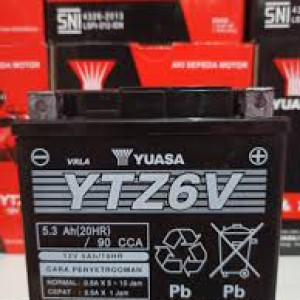 AKI VARIO 125 YUASA YTZ6V 12V 5AH