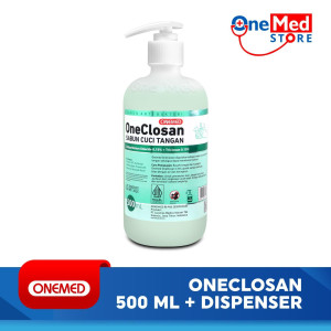 SABUN CUCI TANGAN 500 ML + DISPENSER | ONEMED
