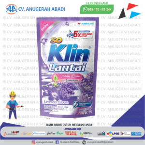 so klin Pembersih Lantai ukuran 770ml