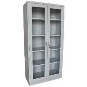 Lemari Arsip RIONE 5 Rak Pintu Ayun Kaca