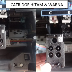 CATRIDGE CANON HITAM (BH -7) DAN CATRIDGE WARNA (CH-7)