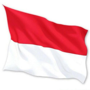 Bendera merah putih bahan katun
