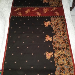 Batik Tulis Sogan 3x Pewarnaan