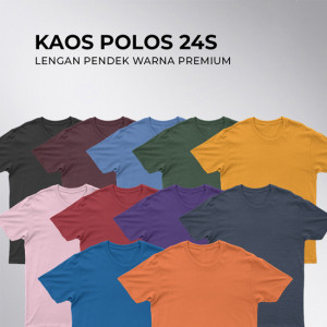 Kaos Polos Pendek Premium