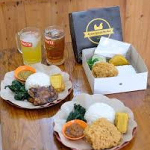 Ayam Lunak lengkap sayur