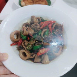 Nasi Kotak Cumi Oseng
