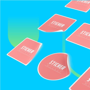 Sticker Chromo Camel