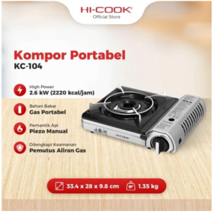 Kompor Gas Portable Hi-Cook