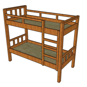 Dipan / Tempat Tidur Susun