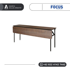 MEJA RAPAT LIPAT FOCUS 180X45 + TUTUP HPL