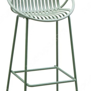 Frill Kursi Bar - HIjau