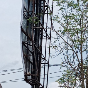 PERBAIKAN BALIHO PAPAN  INFORMASI KLAMPOK KAB. BANJARNEGARA