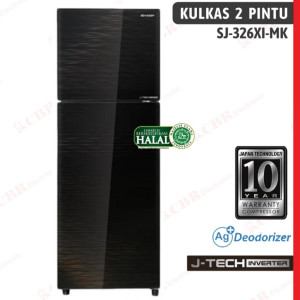 Kulkas Sharp 2 pintu SJ-326XI-MK
