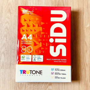 KERTAS HVS A4 80 Gr - SIDU