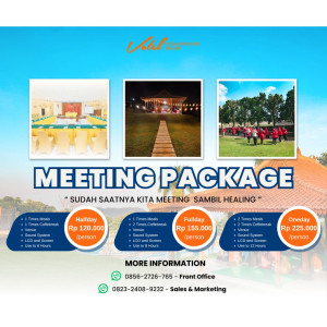 FULL DAY MEETING PACKAGE VOTEL DE BANDUNGAN RESORT