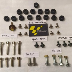 Baut Body Cover YAMAHA MIO - set lengkap