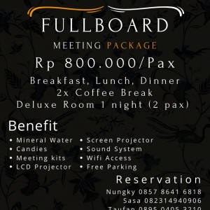 Fullboard Meeting Package