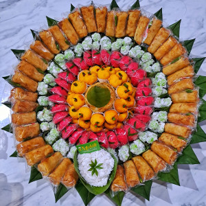 TAMPAH ANEKA SNACK - 20 Porsi