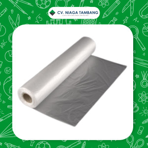 PLASTIK ROL UK, 04X25 KETEBALAN 0,4