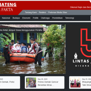 Iklan Pemberitaan melalui Media Online (www.lintas-jateng.com)