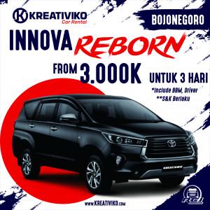 D3 SEWA INNOVA REBORN BOJONEGORO 3 HARI
